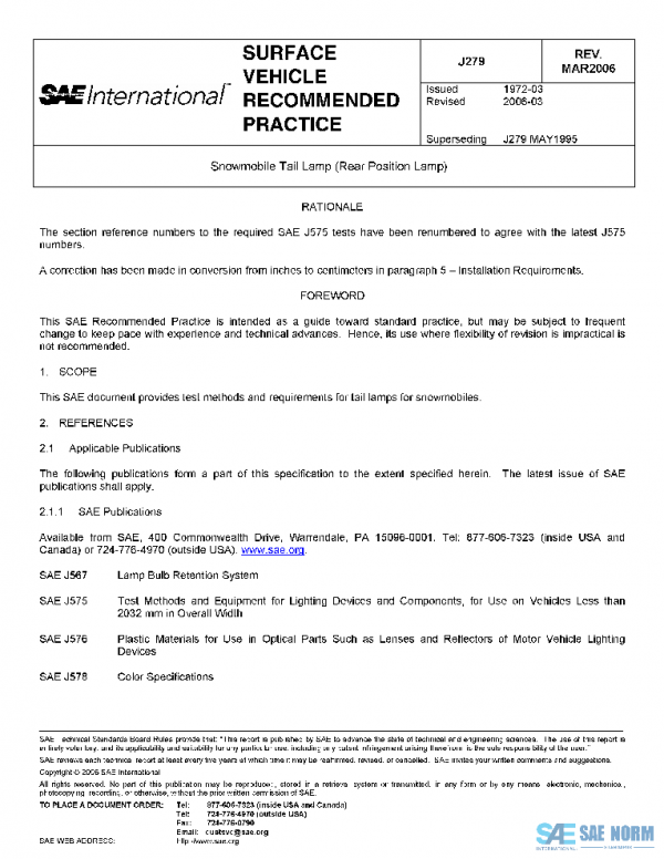 SAE J279_200603 PDF SAE J279_200603 PDF