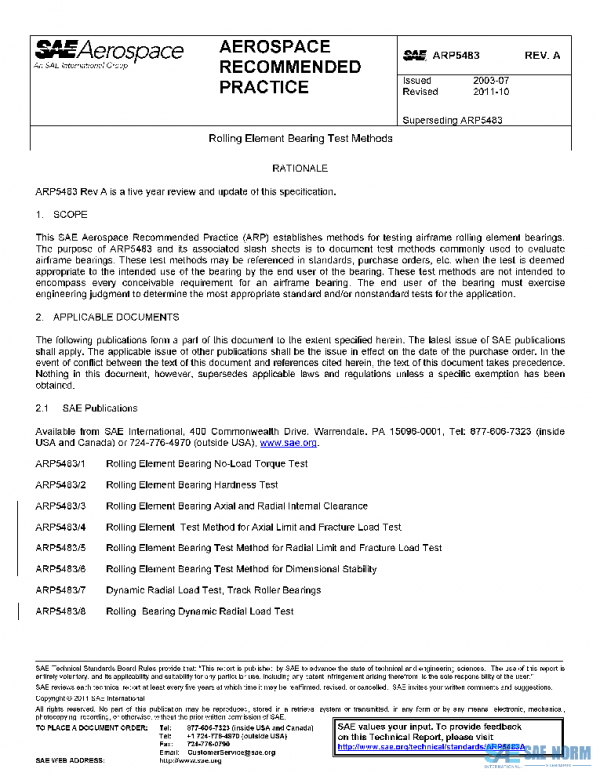 SAE ARP5483A PDF