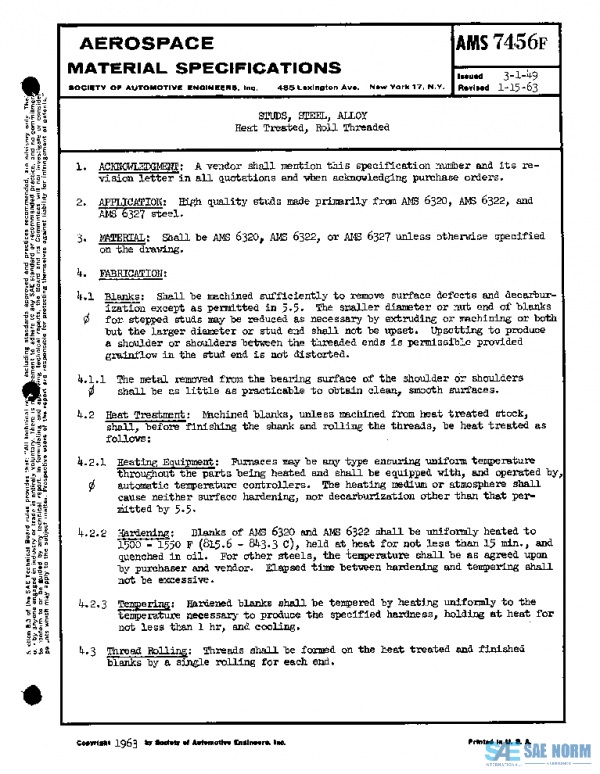 SAE AMS7456F PDF SAE AMS7456F PDF