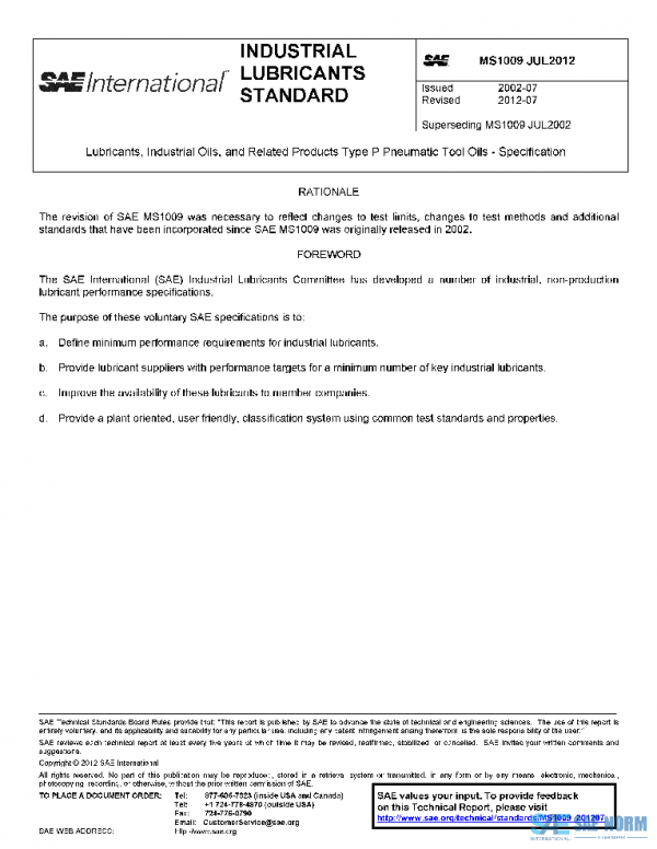 SAE MS1009_201207 PDF