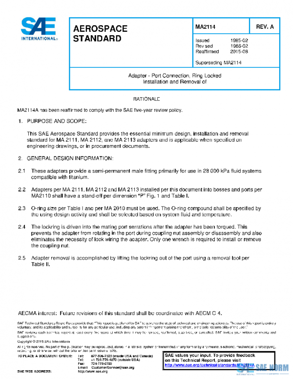 SAE MA2114A PDF