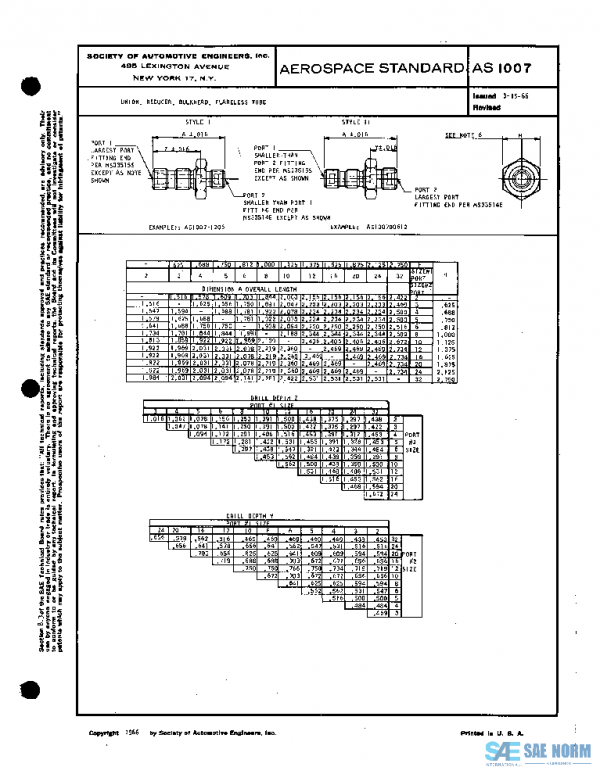 SAE AS1007 PDF