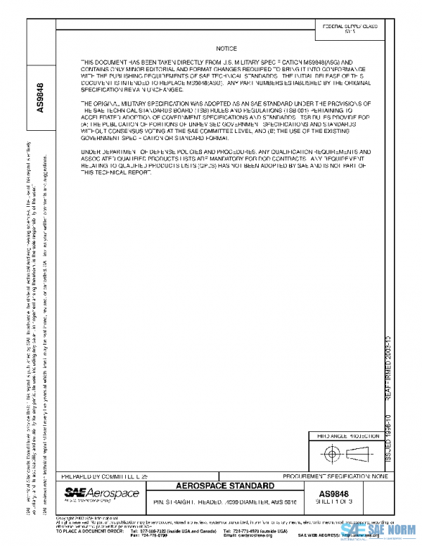 SAE AS9848 PDF SAE AS9848 PDF