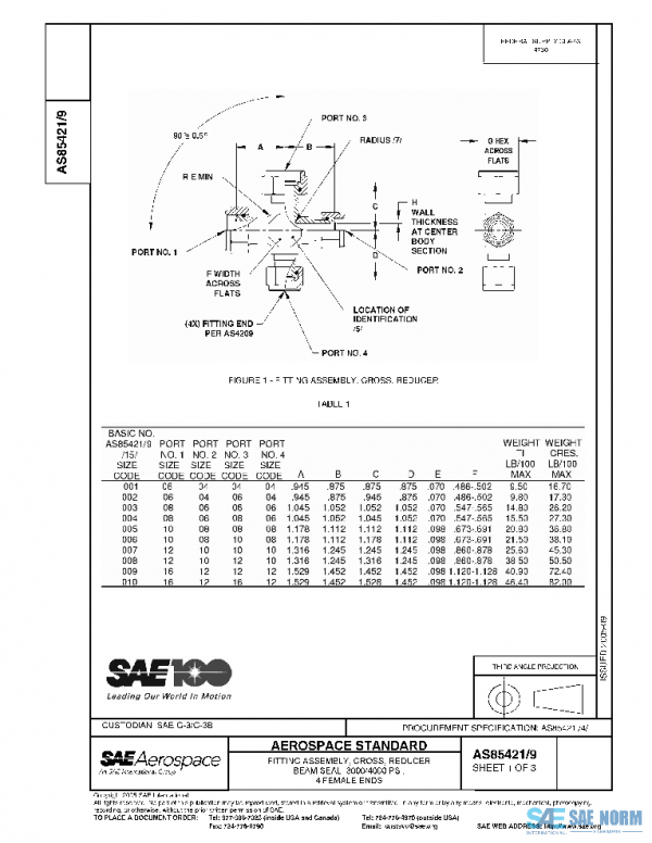 SAE AS85421/9 PDF
