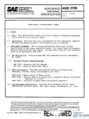 SAE AMS3705 PDF