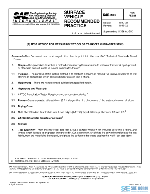 SAE J1326_198502 PDF