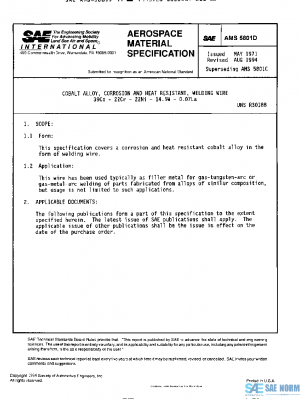 SAE AMS5801D PDF