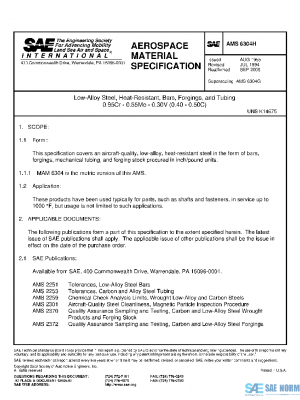 SAE AMS6304H PDF