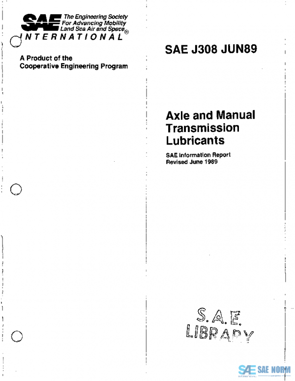 SAE J308_198906 PDF SAE J308_198906 PDF
