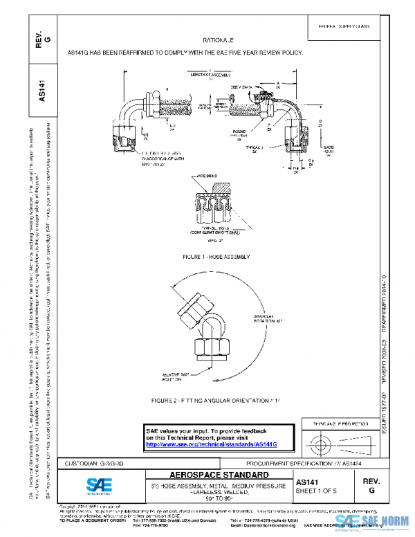SAE AS141G PDF SAE AS141G PDF