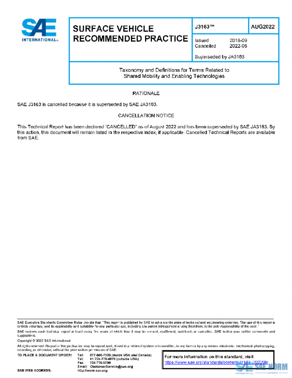 SAE J3163_202208 PDF