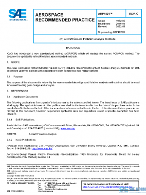 SAE ARP1821C PDF SAE ARP1821C PDF