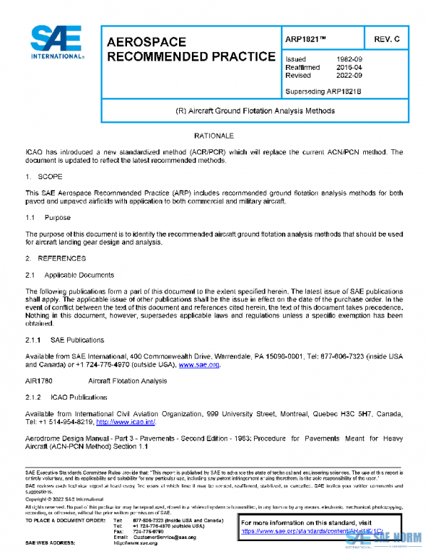 SAE ARP1821C PDF
