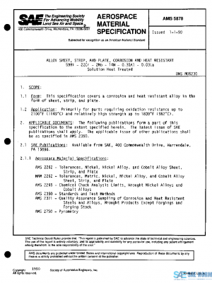 SAE AMS5878 PDF