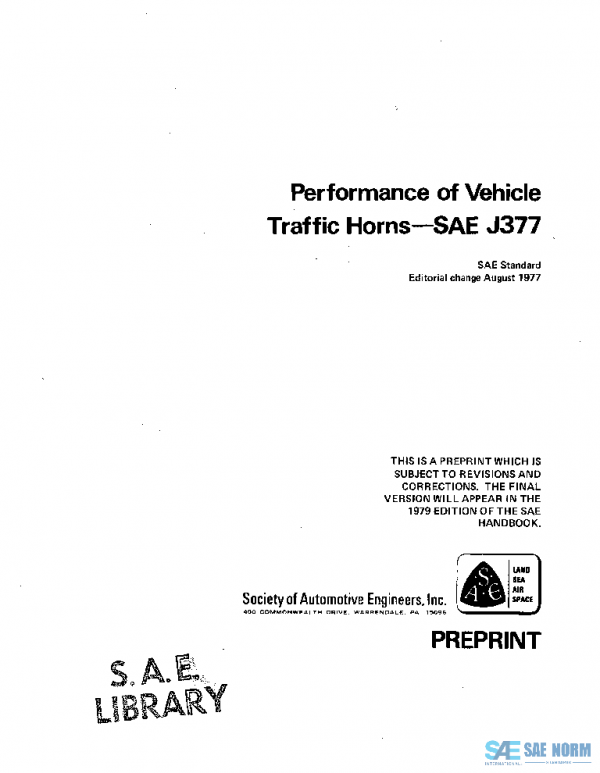 SAE J377_197708 PDF SAE J377_197708 PDF