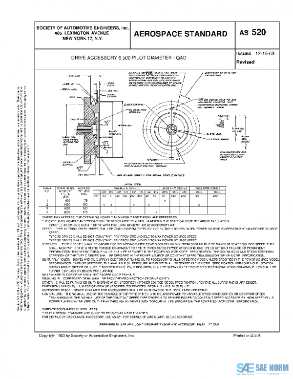 SAE AS520 PDF SAE AS520 PDF