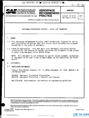 SAE ARP495C PDF