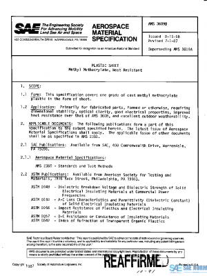 SAE AMS3609B PDF