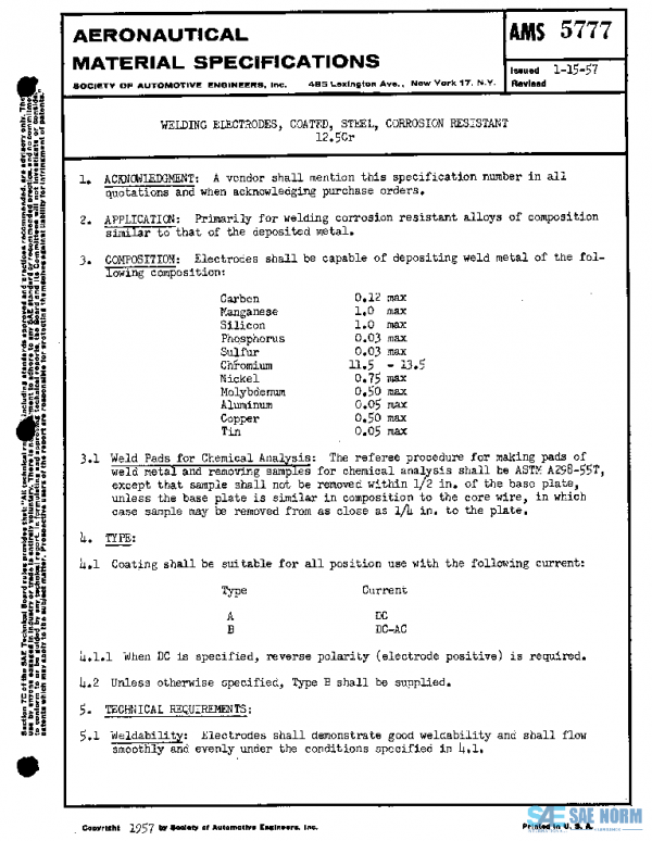SAE AMS5777 PDF SAE AMS5777 PDF