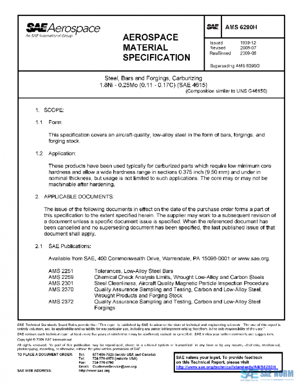 SAE AMS6290H PDF