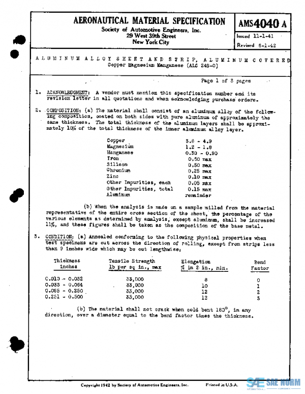 SAE AMS4040A PDF SAE AMS4040A PDF