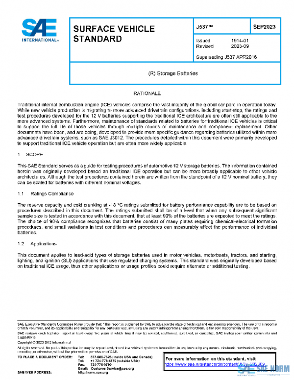 SAE J537_202309 PDF