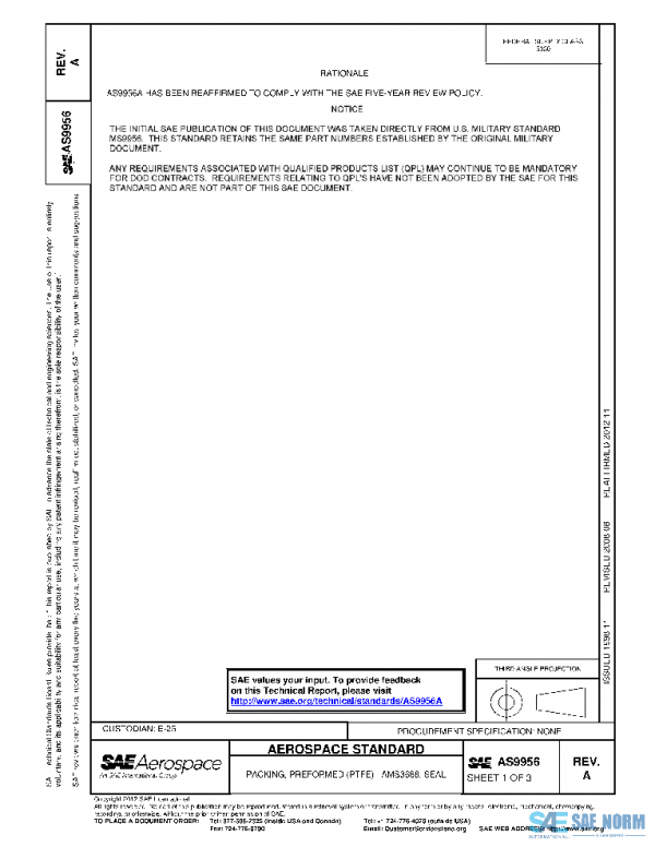 SAE AS9956A PDF SAE AS9956A PDF