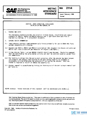 SAE MA2114 PDF