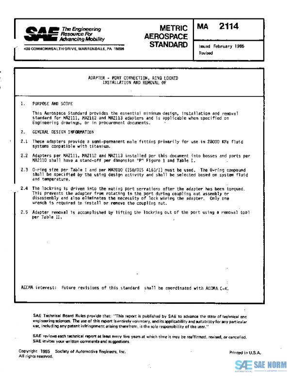 SAE MA2114 PDF