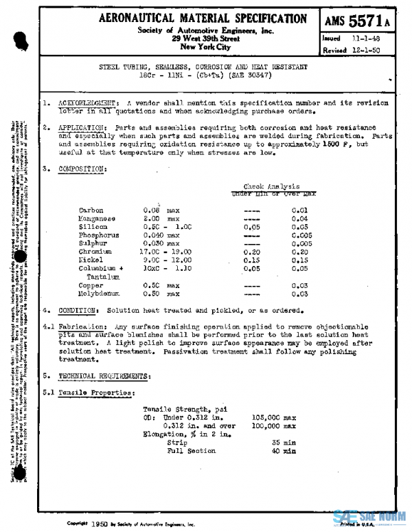 SAE AMS5571A PDF SAE AMS5571A PDF
