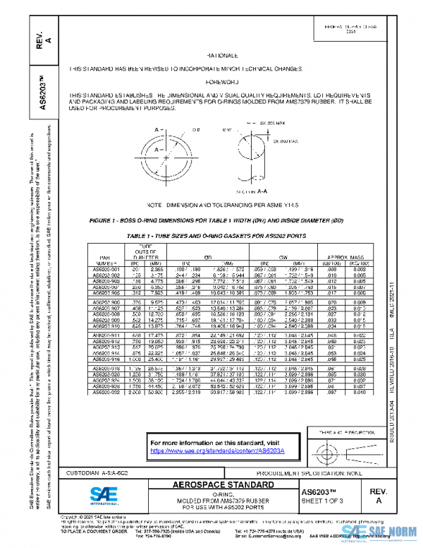 SAE AS6203A PDF