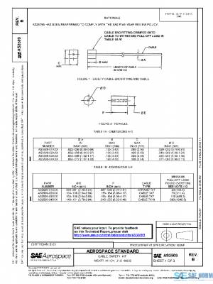 SAE AS3509B PDF