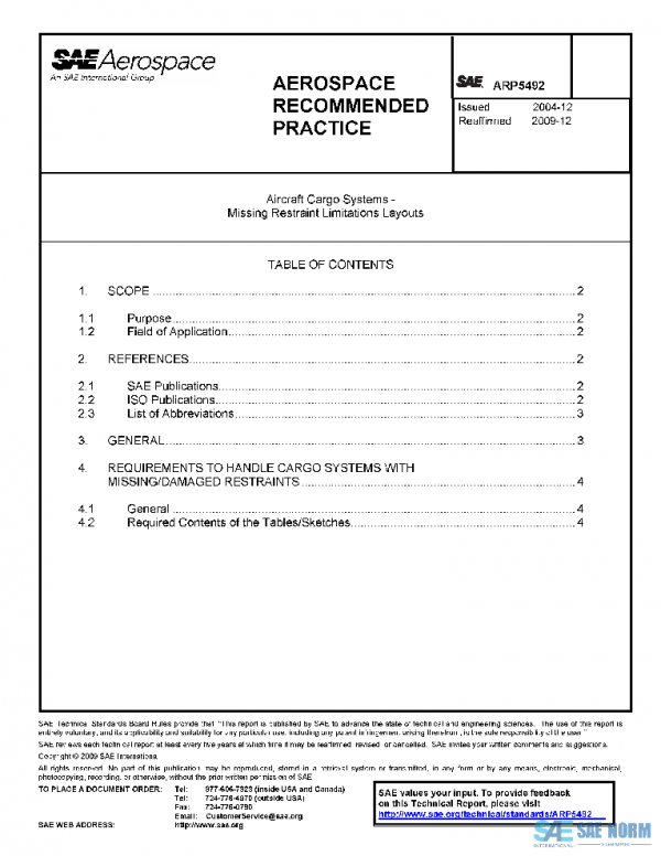 SAE ARP5492 PDF SAE ARP5492 PDF