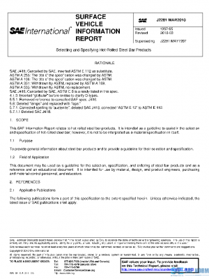 SAE J2281_201003 PDF
