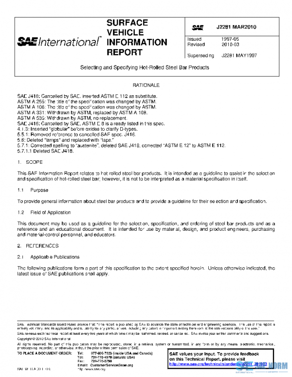 SAE J2281_201003 PDF