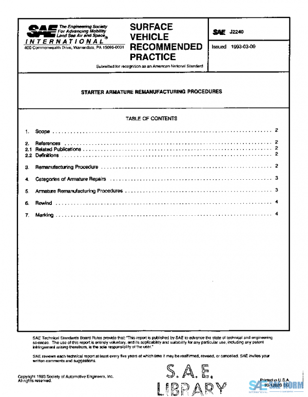 SAE J2240_199303 PDF