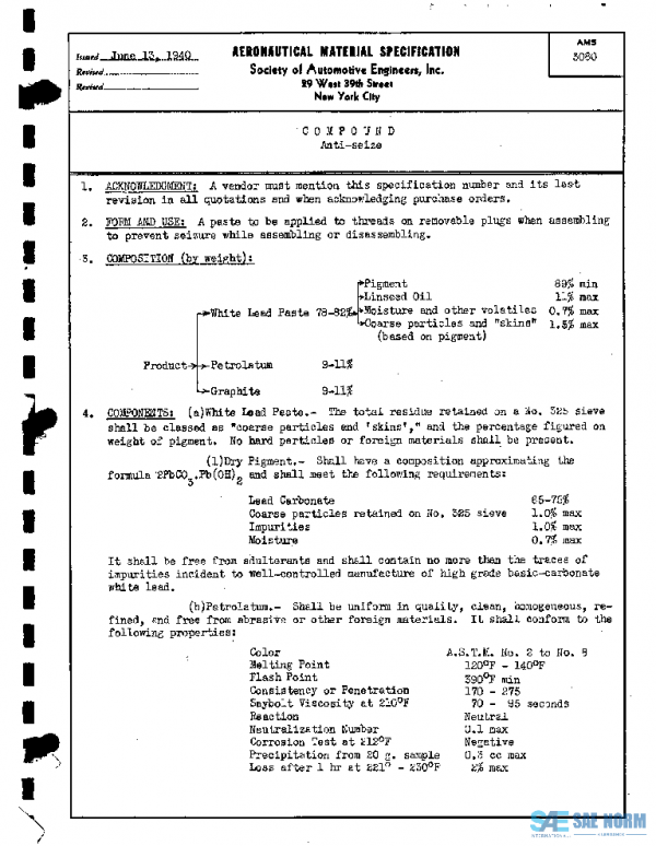 SAE AMS3080 PDF