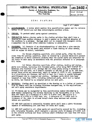 SAE AMS2402A PDF SAE AMS2402A PDF