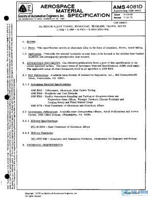SAE AMS4081D PDF