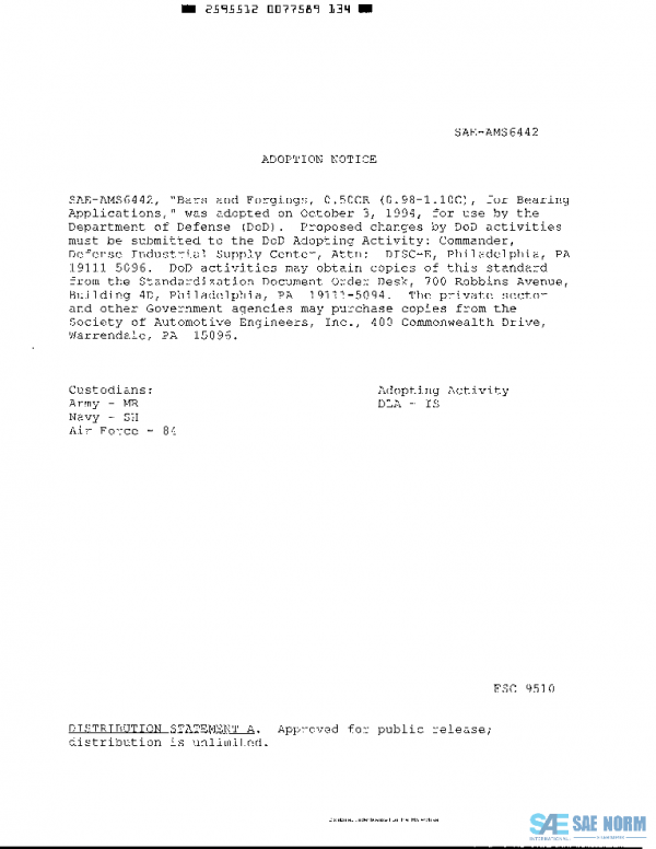 SAE AMS6442E PDF