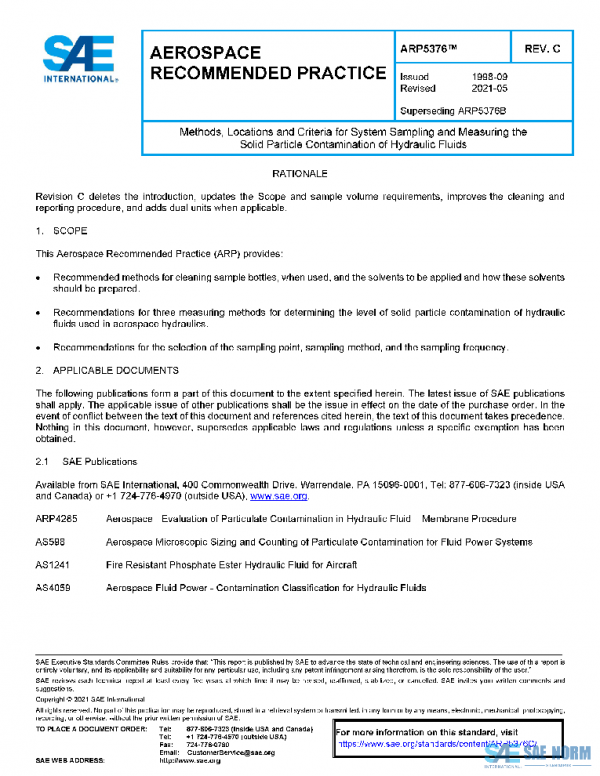 SAE ARP5376C PDF