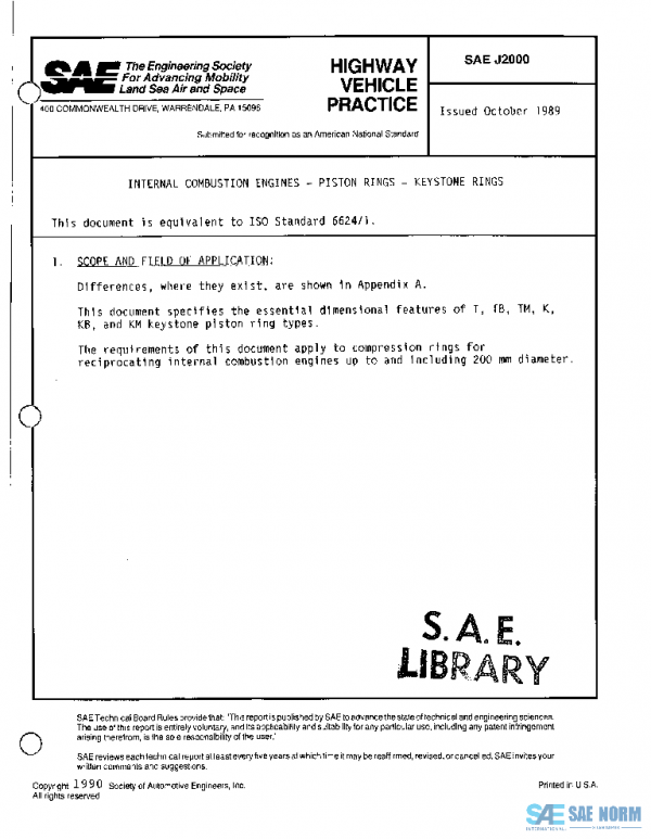 SAE J2000_198910 PDF