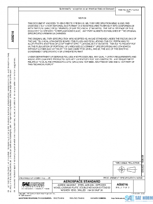 SAE AS9216 PDF
