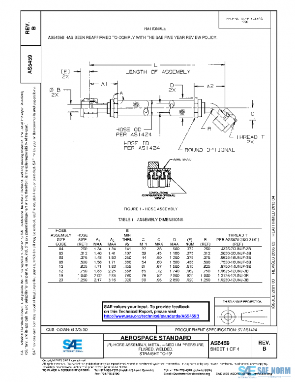SAE AS5459B PDF SAE AS5459B PDF
