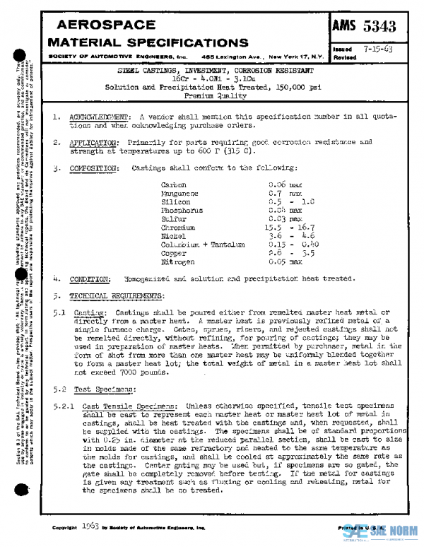 SAE AMS5343 PDF