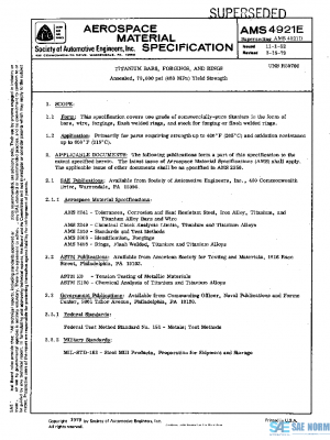 SAE AMS4921E PDF