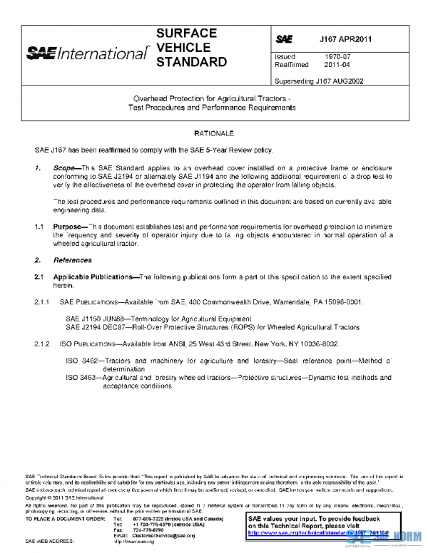 SAE J167_201104 PDF
