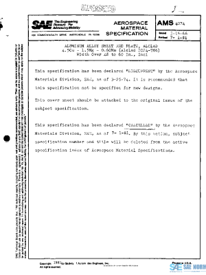 SAE AMS4074 PDF