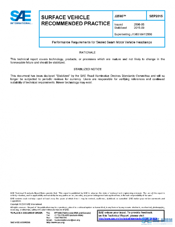 SAE J2595_201509 PDF