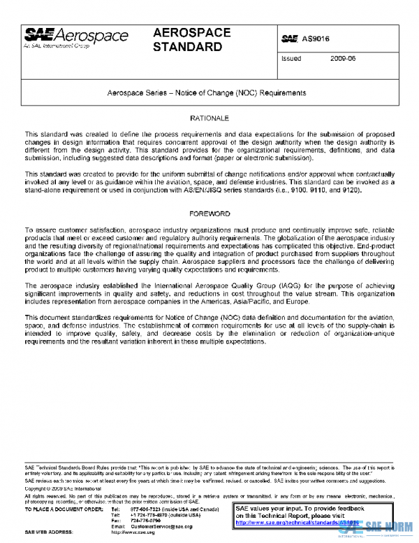 SAE AS9016 PDF